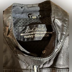 Hein Gericke Harley Davidson Men’s Leather Jacket Size L